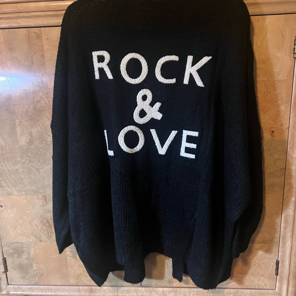 Cozy Open-Front Women’s Cardigan Sweater - Black